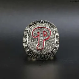 O8x3 Designer Pisma Commorative Rings 2008 MLB Philadelphia Championship Ring KT4