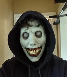 Horror máscara de halloween assustador máscaras faciais sorridentes demônios cosplay adereços festa masquerade máscara de halloween roupas accessor2591701