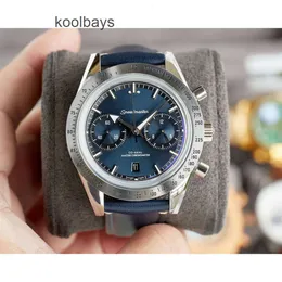 Designer Mens Speedmaster zegarek dla mężczyzn Luxury Omig Auto zegarki Wysokiej jakości mechaniczny chronograf Montre Luxe Back Transparent Wit vkpl