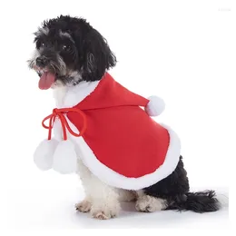 Dog Apparel Christmas Clothes Pet Clothing Puppy Cloak Teddy Outfit