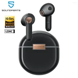 SoundPeats Air4 Lite Bluetooth 5.3 무선 이어폰 Hi-Res Audio AI Call Noise Reduction Earbuds 지원 다중 포인트 연결