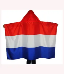 Holland Body Flag 90150cm Cape Flag från Nederländerna Polyester Tryckt holländska bannerflaggor 3x5 ft inomhus utomhusanvändning4193468