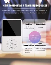 Плееры Новая версия Bluetooth MP3-музыкальный плеер с громкоговорителем и встроенным Hi-Fi портативным плеером 8 ГБ, 16 ГБ, 32 ГБ с радио/FM/записью