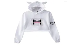 MEN039S Trench Coats Markiplier Merch 2D Baskı Kedi Hoodies Kadınlar İçin Yaz Yaz Modaya Gizli Sweatshirt Seksi Kapüşonlu8222727