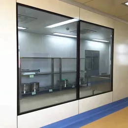 Janela para sala limpa personaliza janela de vedação simples e dupla em tamanhos diferentes C
