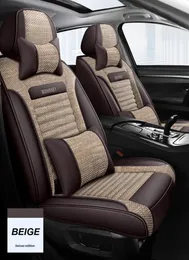 Car Seat Covers Flax Full Set For Haval Jolion H6 F7X H9 F7 Accessoire Housse De Siege Voiture Fundas Para Asientos