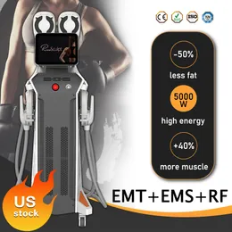 HIEMT Abs Training EMS Slimming Machine EMSlim With RF Electromagnetic Muscle Stimulator Fat Burning Butt Lift Equipment