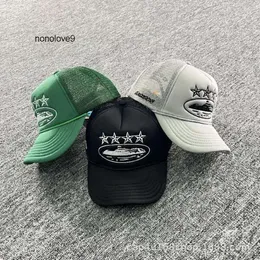 Ball Caps Sport 2024 Trendy Brand Star Cruise Hafted Summer Truck Hat dla mężczyzn oddychających z siatki Baseball Vintage Hats