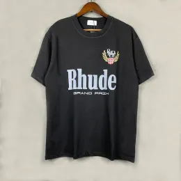 送料関税込み RHUDE コットンジャージー Tシャツ 1ee1cf7e-c5f6-4909-b62d-