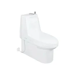 Andra byggnadsmaterial Den 2,7 liter vattenbesparande toaletten är känd som en vattenbesparande pionjär