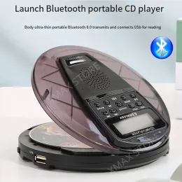 Speakers Portable CD Walkman with Bluetooth Speaker Ultrathin CD Player Student English USB Flash Disk Repeat Speaker MP3 USB