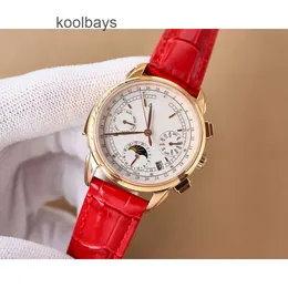 Luksusowe zegarek męski designerskie zegarki OMIG Moonswatch Women Auto Watches Wstecz Przezroczyste wysokiej jakości mechaniczne chronograf Montre Luxe z Ge0i