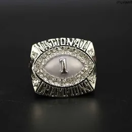 79FM Designer Commemorative Ring Band Rings 2008 Louisiana University League NCAA LSU Championship Ring OE7K