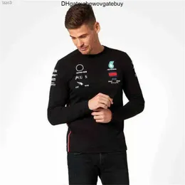 Petronas Mercedes AMG bluzy T koszule F1 Formula One Racing Mens Męs Kobiety swobodna koszulka z długim rękawem Benz Lewis Hamilton Team Ubrania robocze VZx5 Shorts 8Tir