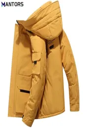 رجال أسفل باركاس Mantors الشتاء معطف الصلبة أزياء الشارع باركا سترة بطة بيضاء ملء الرياح السميكة دافئة 2209274680602