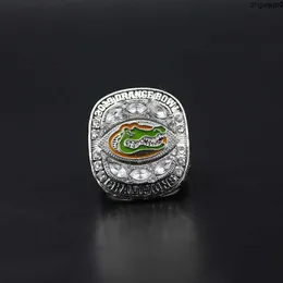 Designer Commemorative Ring Band Rings 2020 University of Florida Crocodile NCAA Championship Ring E0BE