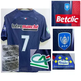 American College Football Wear Match Worn Player Issue 2024 Coupe De France Maillot Asensio Kolo Muani Dembele Ramos French League Cup Maillot Jersey