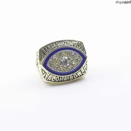 LFS5 Designer Commemorative Ring Band Rings NCAA 1995 University of Kansas Crow Hawk Ku Basketball Champion Ring DRRC
