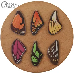 Necklaces Cordial Design 100pcs Diy/jewelry Accessories/multi Shapes/earrings Pendant/wings Shape/hand Made/jewelry Findings & Components