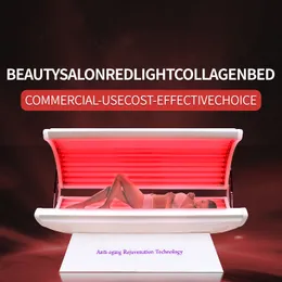 المصنع بالجملة LED Red Light Therapy Device Infrared Light Bed للعناية بالبشرة الصحية المنزلية