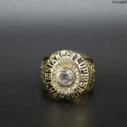 DTIU Designer Ring Ring Band Rings NHL 1985 Edmonton Oil Producer Championship Ring 7J9Z