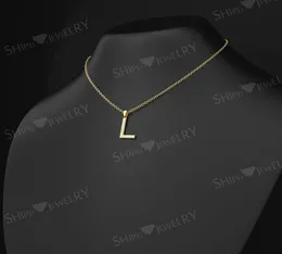 HBP fashion luxury Korean version simple micro inlaid zircon L letter necklace series net red versatile women039s love clavicle5081225