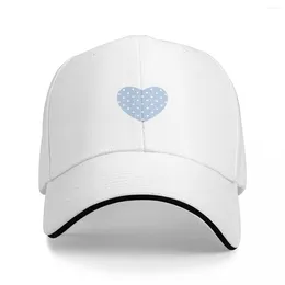 Cappellini da baseball in acciaio leggero a pois blu e bianchi Berretto da baseball Sport Alpinismo Protezione solare Visiera da spiaggia da donna da uomo