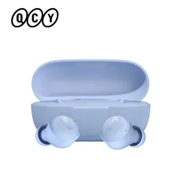 Headphones QCY T17 Bluetooth 5.3 Wireless Earphones Handfree TWS Touch Control Earbuds Low Latency Mode ENC Headphone Long Standby 26H