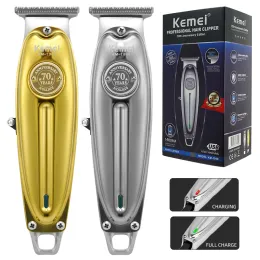 Aparadores kemei 1949 elektrische kapper metal completo profissional tondeuse para homem baard tondeuse afwerking haar snijmachine