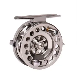 Reels Metal Aluminum Alloy Fly Fishing Reel for Lake Saltwater Baits Casting Tackle Winter Ice Fishing Reels 1:1 Fish Cast Drum Wheel