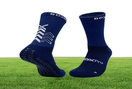 Football Anti Slip Socks Mężczyźni podobni jak piłka nożna Soxpro Sox Pro do koszykówki jazdy na rowerze Jogging5867592
