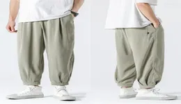 Pantaloni men039s estate 2022 uomini sfoggiare pantaloni da jogging elastici di grandi dimensioni grandi pantaloni di moda casual de -los hombre8023887