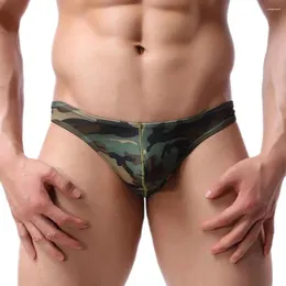 Mutande Uomo Intimo Boxer Pantaloncini Sexy Gay da uomo Stampa ultrasottile Uomo Vita bassa U Convesso Maschio