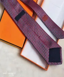 brand men Neck Ties Fashion men039s 100 silk tie jacquard yarndyed neckties standard brand gift box packaging6170301