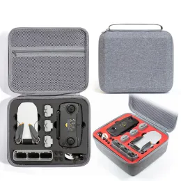 Megafone drone shoudler saco para dji mavic mini se armazenamento portátil náilon azul bolsa à prova dwaterproof água caso de transporte caixa acessórios duros