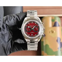 Luxury Speedmaster Sport Designer Omiig Watch Watch wysokiej jakości zegarki męskie Moonswatch High Watches Wysoka jakość Montre Luxe 42mm PRX UHR z Box ODF9 Najlepsza jakość
