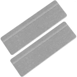 Kissen 2 Stück Waschmatte Kieselalgen saugfähiges Pad Mehrzweck-Badematte Steinseife rutschfest für Mundwasserbecher Kieselgur-Tablett