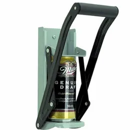 1PC Bottle Opener Can Opener Beer Tin Crusher With Grip Handle Wall Mounted Environmentally Recycling Tool Kitchen Accessories 201229m