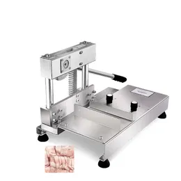 Vertikale Fleisch-Knochen-Portions-Bandsägen-Schneidmaschine für Hühnchen, Ente, manuelle Hühnchen-Schneidemaschine
