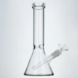 Kleine Glas Bong klares Glaswasserrohr 10 '' Becher Basis Bong Becher Wasserpfahl Bong Klassiker Becher Bong Kopftaste Pipe Bong Tragbare Wasserrohr