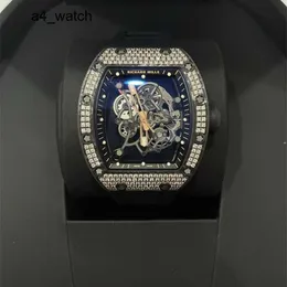 Entusiasmante orologio da polso Elegance Orologio da polso RM Orologio RM055 RM055 ORO ROSA CARBONIO TPT Set di diamanti Bubba Watson Limited