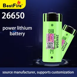 Bestfire original 26650 bateria 5000mah 3.7v bateria de lítio recarregável corrente de descarga 25a imr melhores baterias de fogo