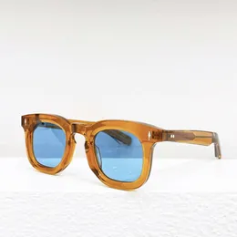 Sonnenbrillen für Damen, luxuriöse JAMES MARIE, handgefertigte Brillen, Sacoche Retro-Trapstar-Männer, dicker Rahmen, Originalverpackung, Designer-Sonnenbrillen