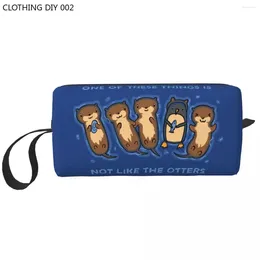 Cosmetic Bags Not Like The Otters Travel Bag For Women Pet Animal Makeup Toiletry Organizer Ladies Beauty Storage Dopp Kit Case