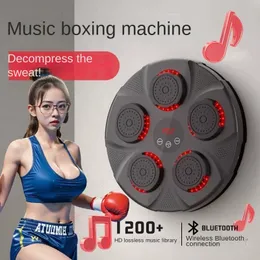 Doğrudan Satış Bluetooth Boks Duvar Hedef Ev Fitness Müzik Boks Eğitmeni Çocuk Boks Makinesi Toptan