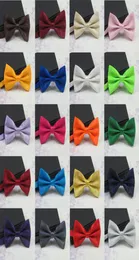Men039s Ties Fashion Tuxedo Classic Mixed Solid Color Butterfly Tie Wedding Party Bowtie Bow Tie Ties for Men Gravata3263279