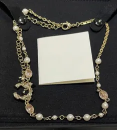 2024Дизайнерское ожерелье с подвеской в виде 1 буквы, ожерелье из нержавеющей стали с кристаллами воды и бриллиантами, женское ювелирное изделие на свадьбу, подарок