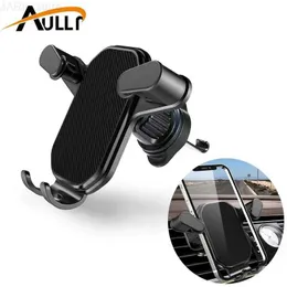 Car Holder Universal Car Phone Holder Gravity Mobile Stand GPS Support Auto Air Vent Mount for IPhone 14 13 12 11 Pro Max Xr Xiaomi SamsungL2402