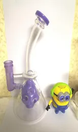 CA2019 Jakość 85 cali mocna zlewka Fab Egg Purple Glass Bongs Toro Glass Bong Illadelphi Smoking Wate Pipes Hitman 144M2345060