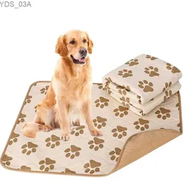 Altre forniture per cani Pet 4 strati Tappetino per pannolini Urina lavabile riutilizzabile antiscivolo Assorbimento rapido Tappetino per pipì Accessori YQ240227